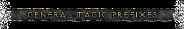 General Magic Prefixes