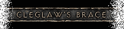 Cleglaw's brace